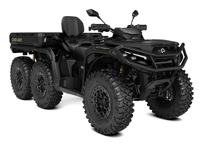 Can-Am Outlander MAX 6x6 Backcountry T 2027, snett framifrån