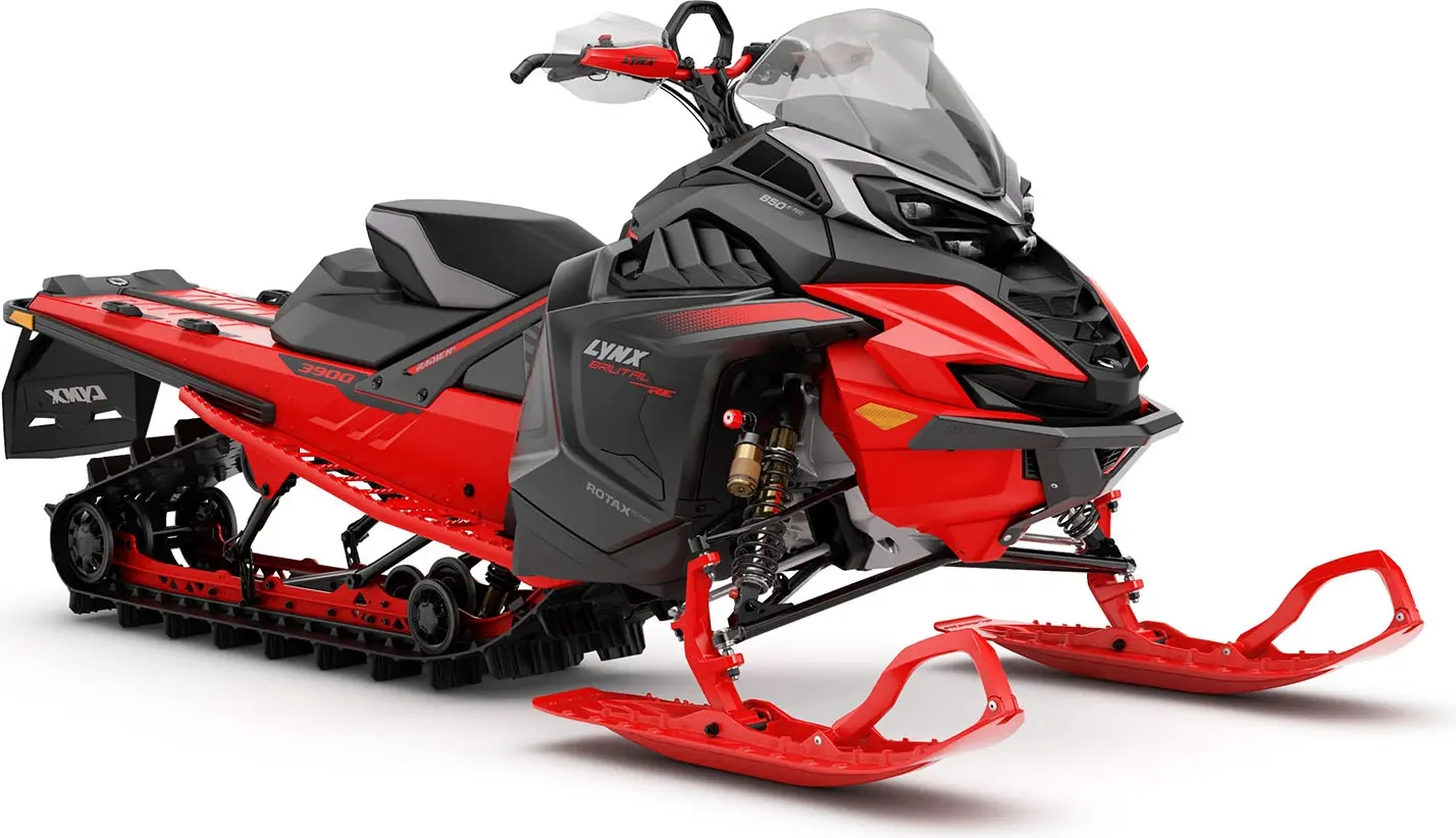 Lynx Brutal 850 E-TEC 400mm 2025 i snön
