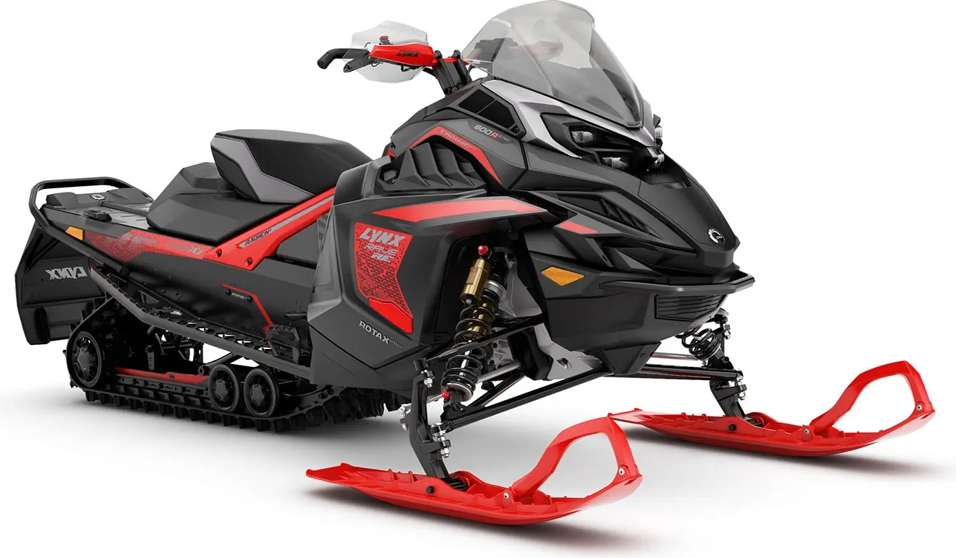 Lynx Rave RE 600R E-TEC Enduro 2025 i snön