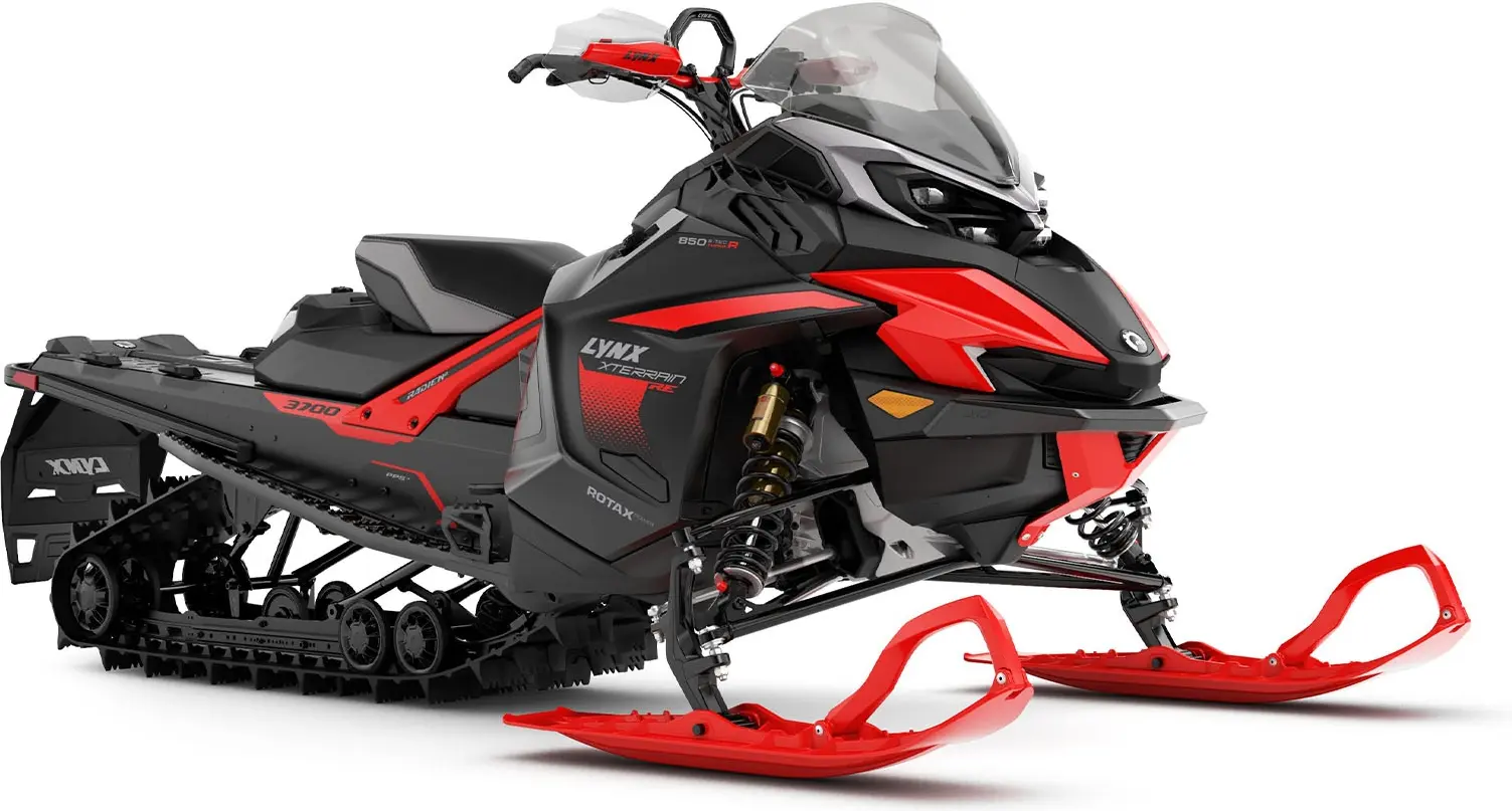 Lynx Xterrain RE 850 E-TEC Turbo R 2025 i snön